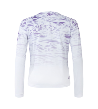 ENDURA MARBLE LTD PRINTED L/S W PURPLE