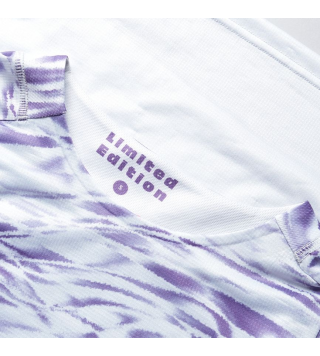 ENDURA MARBLE LTD PRINTED L/S W PURPLE