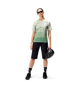 ENDURA WMS MARBLE LTD PRINTED S/S TEE LGR