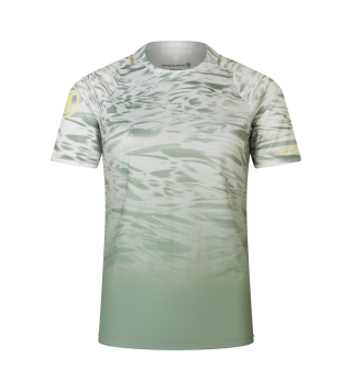 ENDURA WMS MARBLE LTD PRINTED S/S TEE LGR