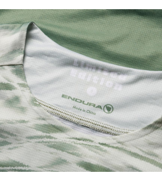 ENDURA WMS MARBLE LTD PRINTED S/S TEE LGR