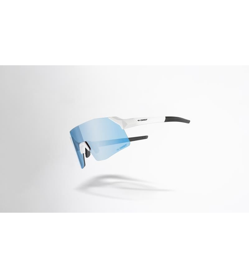 GIST OCCHIALE ROCKET MATT WHITE - LENTE BLU
