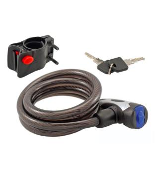 LUCCHETTO CAVO 12X1500 NERO...
