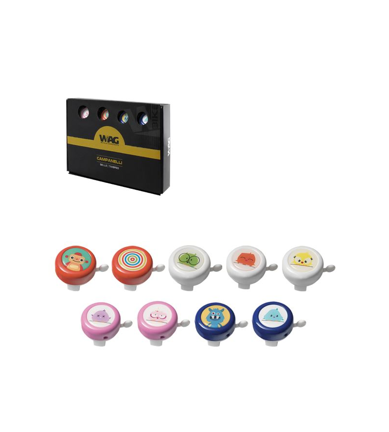 CAMPANELLO WAG MONSTERS COLORI MISTI FANTASIA