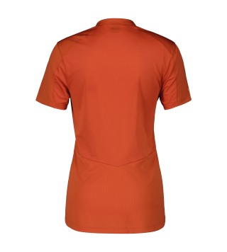SCOTT SHORT W'S TRAIL FLOW ZIP SS BR /ORA