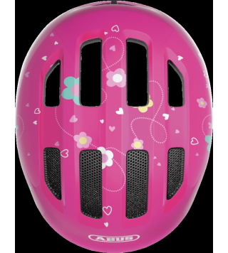 ABUS CASCO SMILEY 3.0 PINK BUTTERFLY