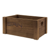 BRN CESTO LOVELY SMALL LEGNO MARRONE