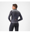 CASTELLI APICE THERMAL JERSEY DARK GRAY/SMOKY GRAY-SILVER GREY