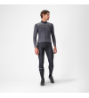 CASTELLI APICE THERMAL JERSEY DARK GRAY/SMOKY GRAY-SILVER GREY
