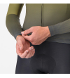 CASTELLI APICE THERMAL JERSEY SAGE/TWILIGHT BLUE-MANGO MOJITO