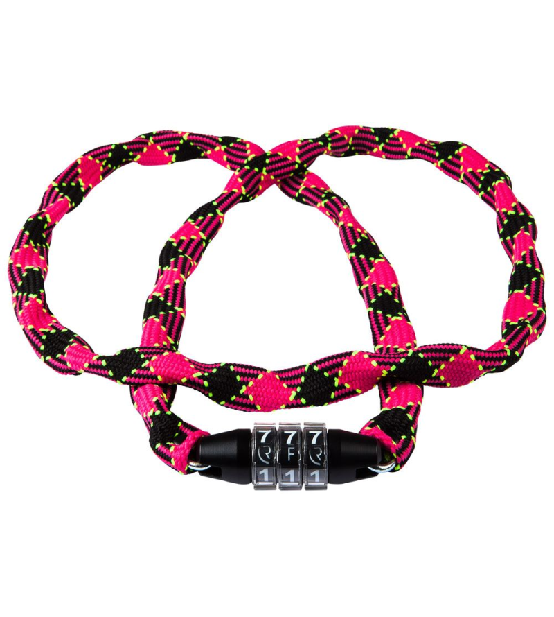 RFR LUCCHETTO COMBINAZIONE JUNIOR NEON PINK' N' BLACK