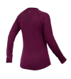 ENDURA BAABAA BLEND L/S  WMS BASE LAYER PURPLE