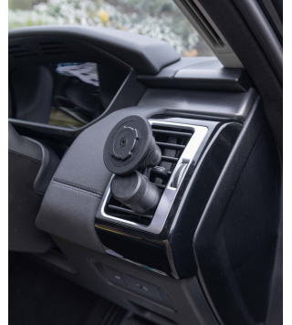 QUADLOCK TESTA CARICABATTERIE WIRELESS MAGNETICA BLACK
