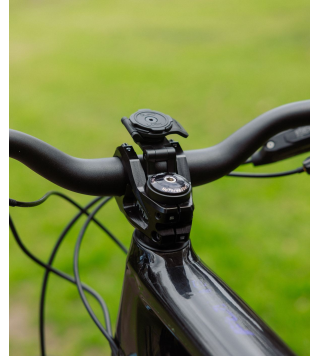 QUADLOCK SUPPORTO STEM CAP ADJUSTABLE BLACK