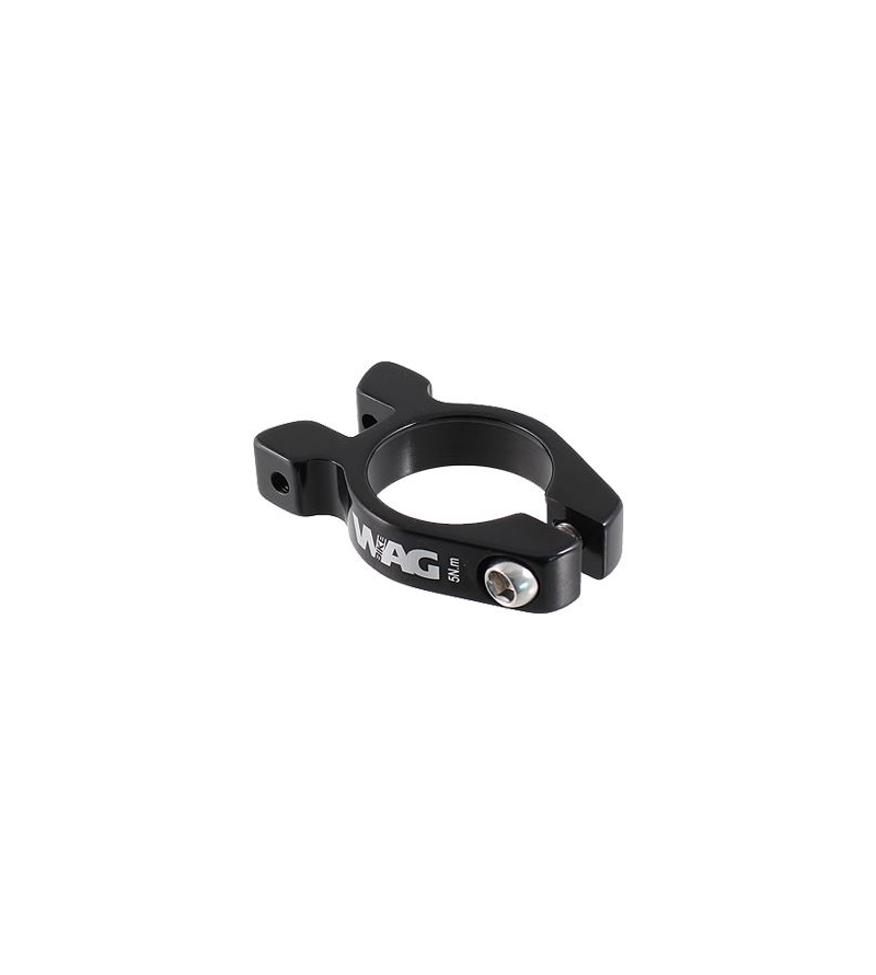 WAG COLLARINO SELLA CON ATTACCO PORTAP NERO 31,8mm
