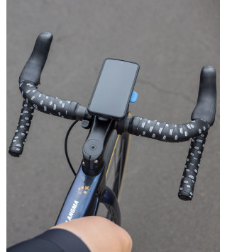 QUADLOCK SUPPORTO FRONTALE BLACK