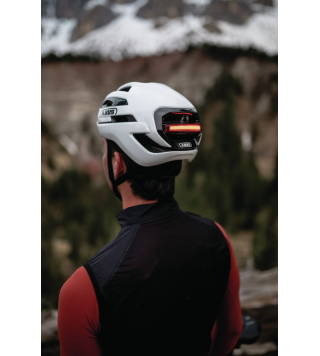 ABUS CASCO TAIPAN LED BIANCO